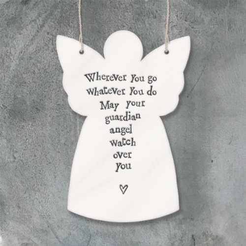 Wherever You Go Porcelain Angel