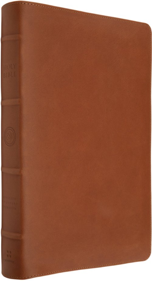 ESV Heirloom Bible, Gloria Dei: Single Column Edition (Cowhide, British Tan, Full Yapp)