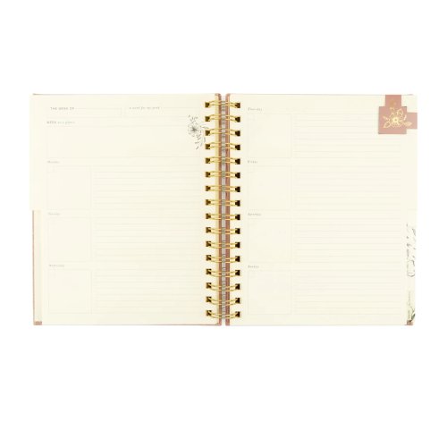 12-Month Undated Planner: Sonora Design, Spiral