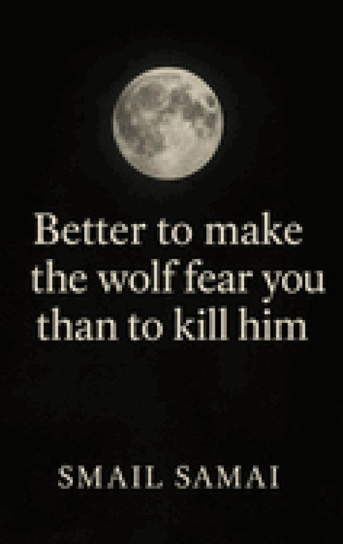 Better to make the wolf fear  you  than to kill him