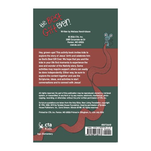 The Best Gift Ever - Christmas Activity Book