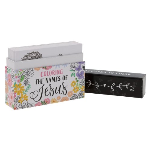 Coloring Cards Boxed The Names of Jesus