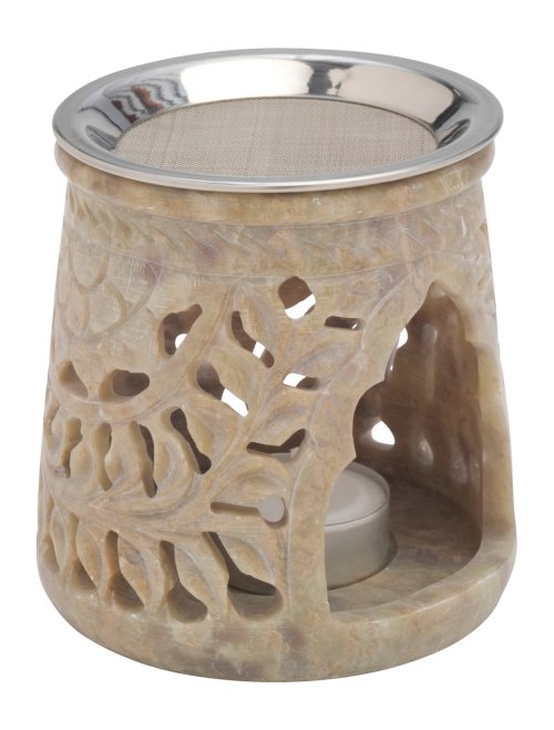 Soapstone Incense Burner H 10 cm