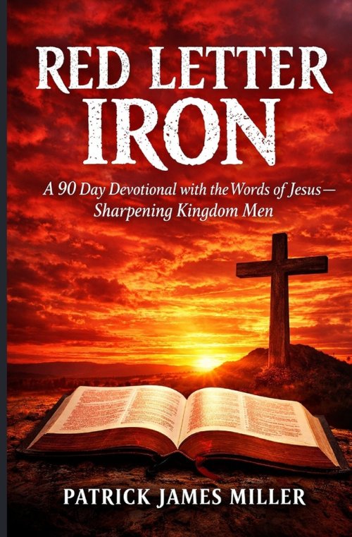 Red Letter Iron: A 90 Day Devotional With The Words of JESUS - Sharpening Kingdom Men