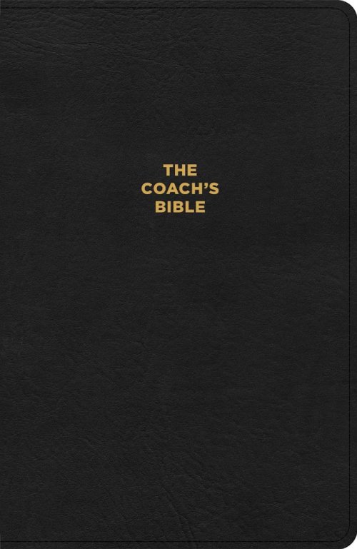 CSB Coach's Bible, Revised and Updated, Optimal Type, Black