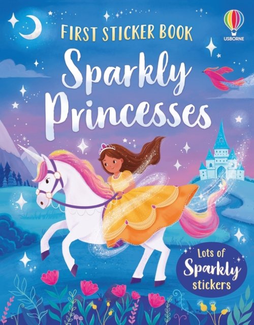 First Sticker Book Sparkly Princesses