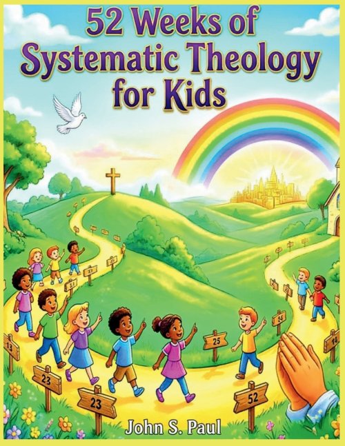 52 WEEKS OF SYSTEMIC THEOLOGY FOR KIDS : A Complete Year of Bible Based Theology Lessons for Kids Including Stories, Memory Verses, and Family Discuss