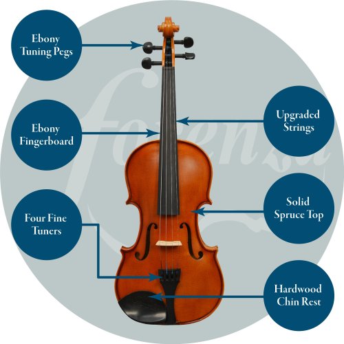 Forenza Prima 2 Violin Outfit - 1/4 size