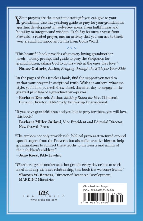 My Grandmother Is Praying for Me: Daily Prayers, Proverbs, and Activities for Character Development in Grandchildren