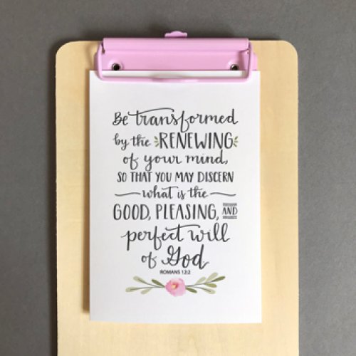 Be Transformed A6 Greeting Card