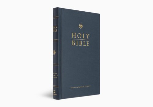 ESV Church Bible, Large Print (Hardcover, Blue)