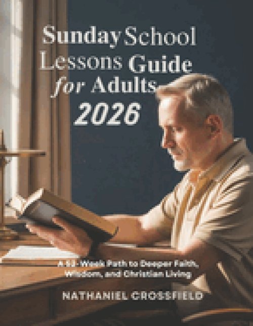 SUNDAY SCHOOL LESSONS GUIDE FOR ADULTS 2026: A 52-Week Path to Deeper Faith Wisdom and Christian Living