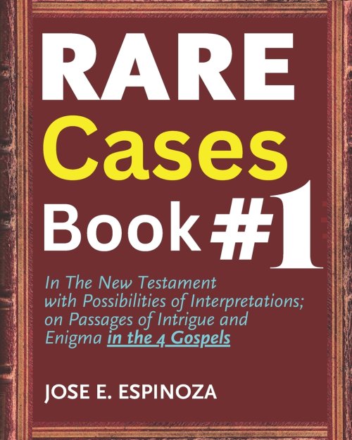 RARE Cases Book #1: In The New Testament with Possibilities of Interpretation; on Passages of Intrigue and Enigma in the 4 Gospels.