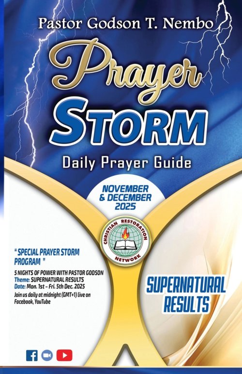Prayer Storm - November & December 2025: Supernatural Results