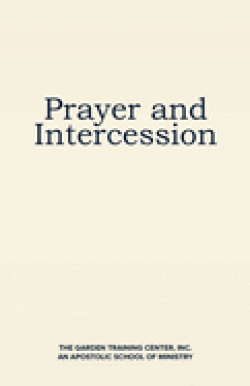 Prayer and Intercession