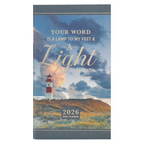 2026 Small Daily Planner-Light to my Path Ps. 119:105