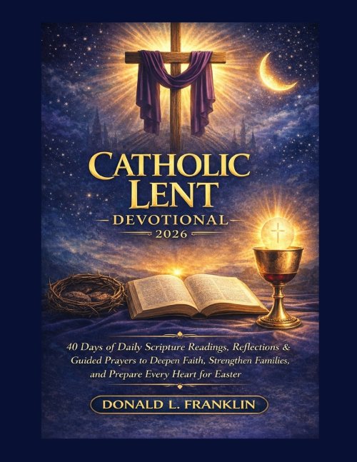 Catholic Lent Devotional 2026: 40 Days Of Daily Scripture Readings, Reflections & Guided Prayers To Deepen Faith, Strengthen Families, And Prepare Eve
