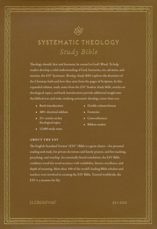 ESV Systematic Theology Study Bible