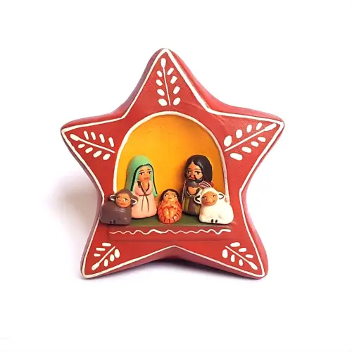 Star Nativity Ceramic