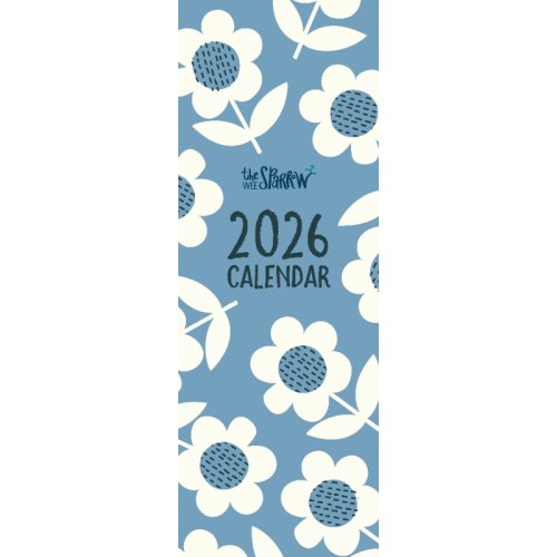 The Wee Sparrow 2026 Calendar (A3 slimline)