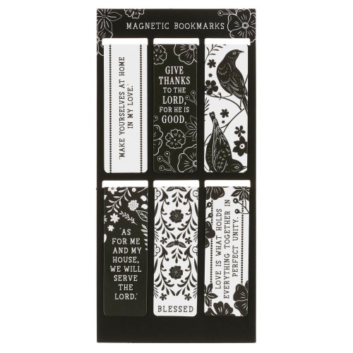 Magnetic Bookmark Set As for me and my House
