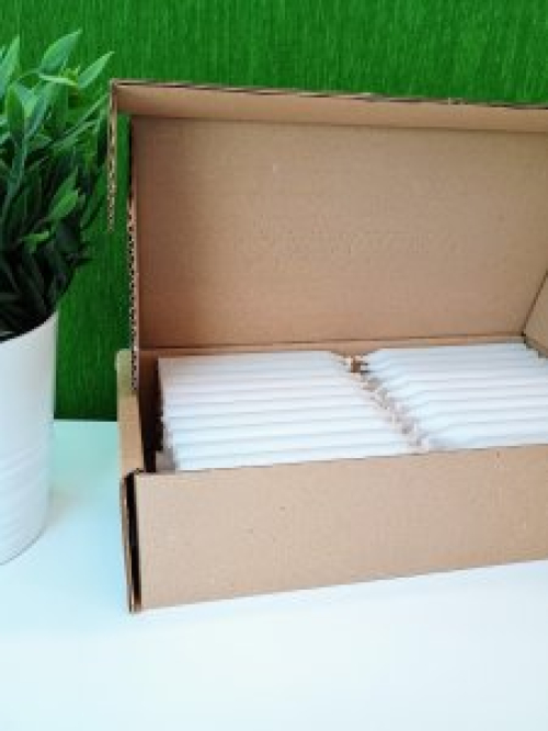 4 1/2" x 1/2" Christingle Candles / Vigil Candles - Pack of 100