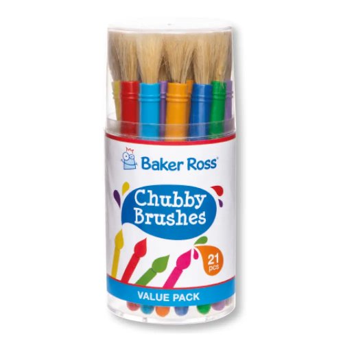 Chubby Brushes Value Tub (Tub of 21)