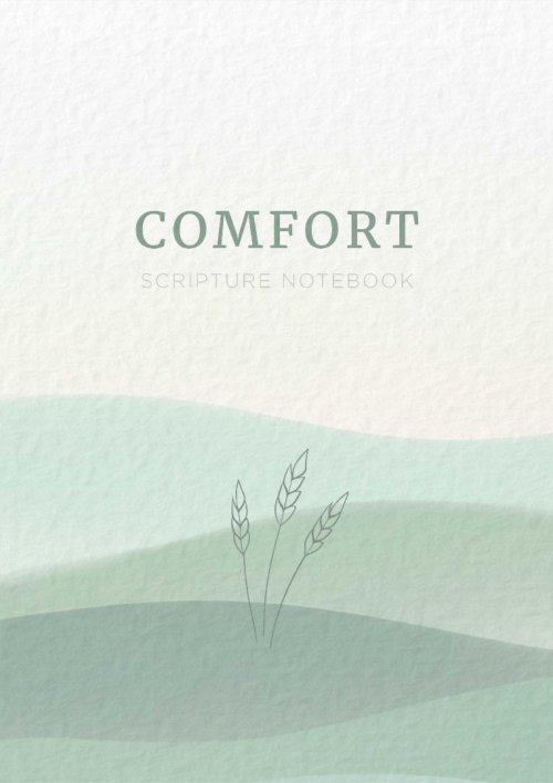 NLT Scripture Notebook Comfort