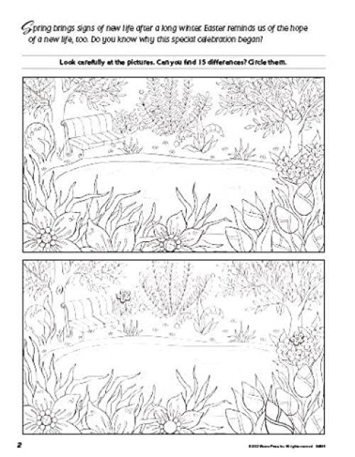 Why We Celebrate Easter Activity Book: Colouring & Activity Book