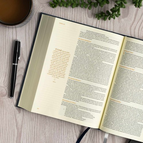 CSB Notetaking Bible, Revive Our Hearts Edition, Denim Cloth