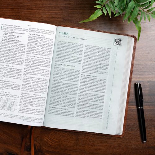 CSB Men of Character Bible, Revised and Updated, Brown LeatherTouch