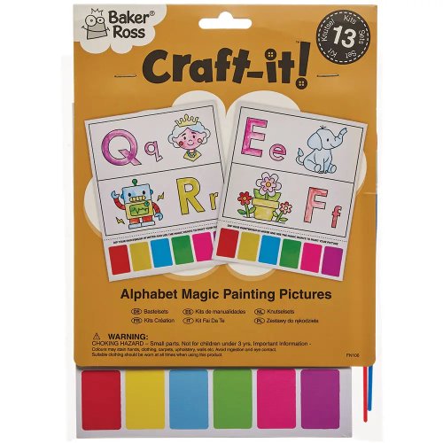 Alphabet Magic Painting (Pack of 13)
