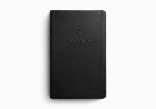 ESV Premium Church Bible, Large Print, Red Letter (TruTone, Black)