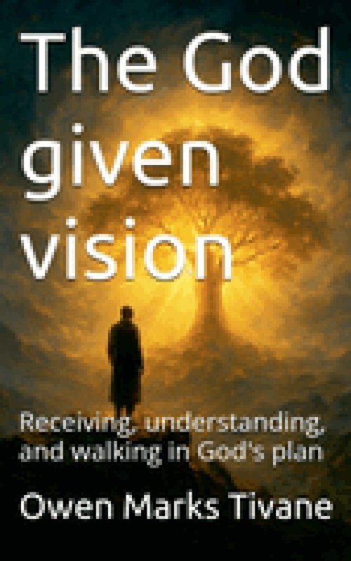 The God given vision: Receiving, understanding, and walking in God's plan.