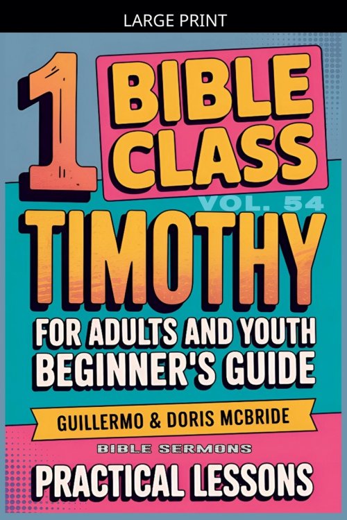 Bible Class for Adults and Youth: Beginner's Guide - 1 Timothy