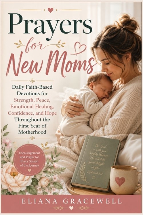 Prayers for New Moms: Daily Faith-Based Devotions for Strength, Peace, Emotional Healing, Confidence, and Hope Throughout the First Year of Motherhood