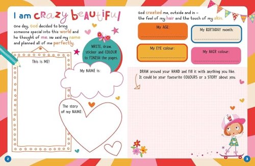 God Made Me Crazy Creative! Activity Book