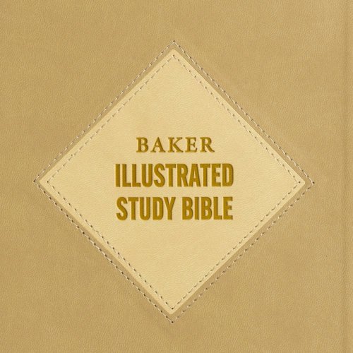 CSB Baker Illustrated Study Bible, Khaki, Indexed