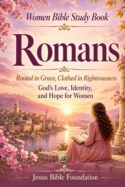Women Bible Study Book Romans: Rooted in Grace, Clothed in Righteousness: God's Love, Identity, and Hope for Women