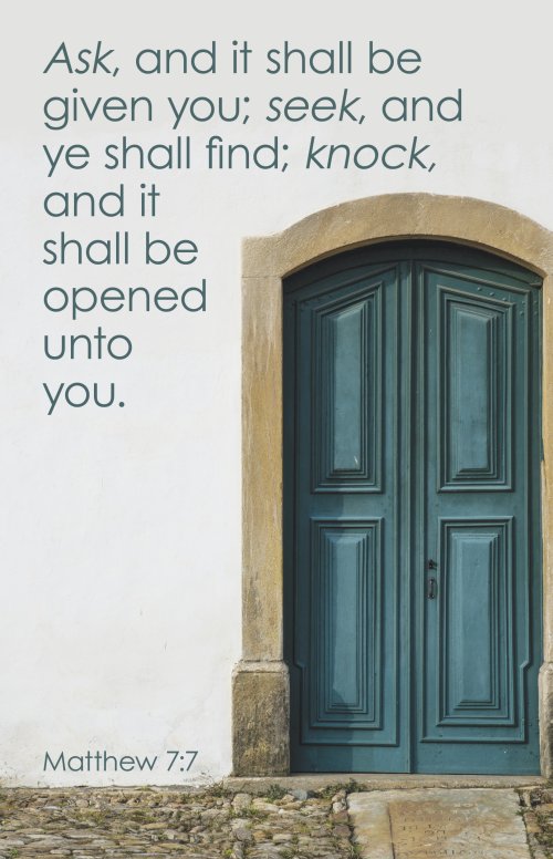 General Worship Bulletin: Ask (Package of 100)