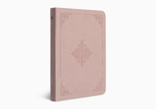 ESV New Testament with Psalms and Proverbs (TruTone, Blush Rose, Fleur-de-lis Design)