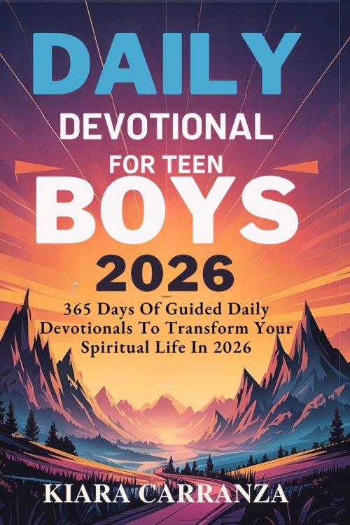 DAILY DEVOTIONAL FOR TEEN BOYS 2026