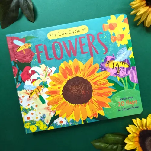 Flowers - Life-Cycle Lift-The-Flap Board Book