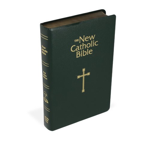 NCB New Catholic Bible Gift & Award Bible-Forest Green Imitation Leather