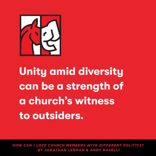 How Can I Love Church Members with Different Politics?