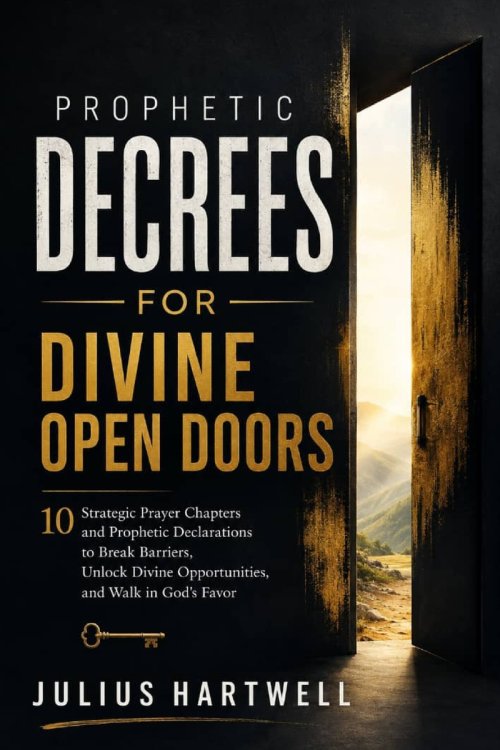 Prophetic Decrees For Divine Open Doors: 10 Strategic Prayer Chapters and Prophetic Declarations to Break Barriers, Unlock Divine Opportunities, and W