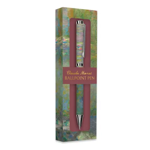 Pen In a Gift Box - Monet Waterlillies