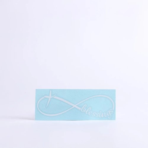 Infinity Blessings Auto Vinyl Decal