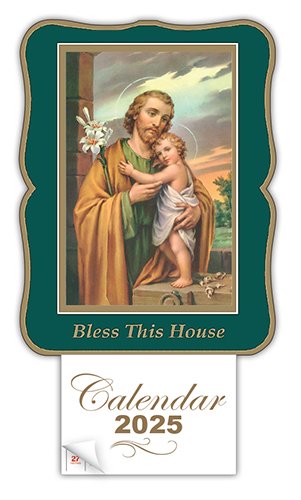 Saint Joseph Post Card Sized Dated Calendar