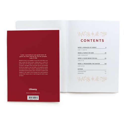 Behold the Savior Advent Bible Study Book